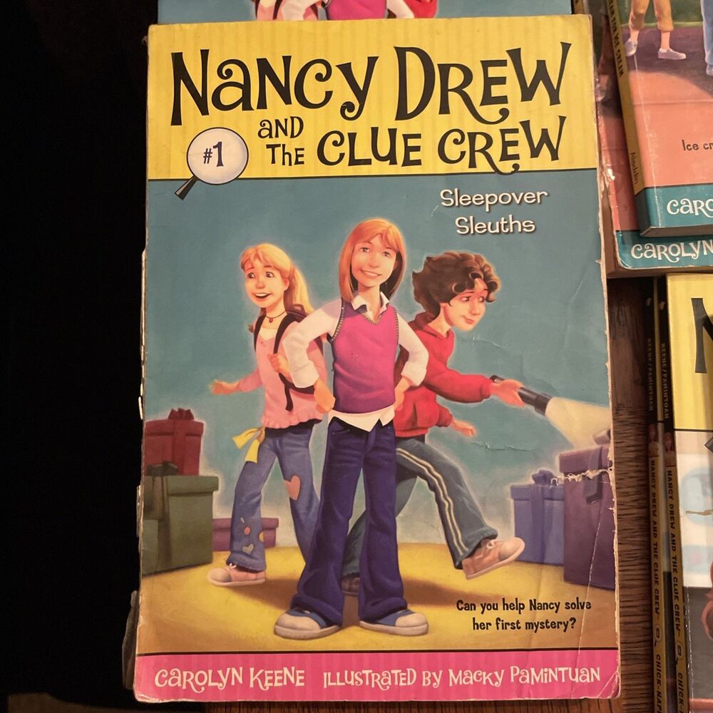 Nancy Drew #1- Sleepover Sleuths Carolyn Keene 2006 Paperback 9781416912552